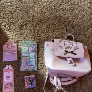 Hello Kitty Pink Backpack for Kids